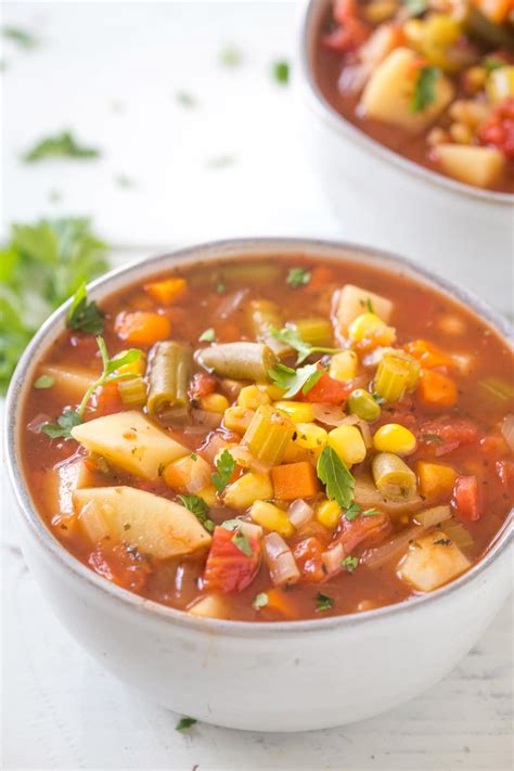 Easy Vegetable Soup Recipes