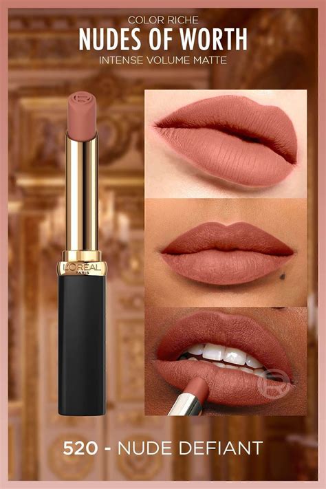L'Oreal Paris Color Riche Intense Volume Matte Ruj - 520 Nude Defiant - Fiyatı, Yorumları