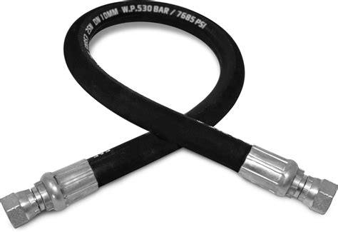 Conjunto de manguera hidráulica de 3/8 pulgadas con JIC X hembra JIC 7. ...