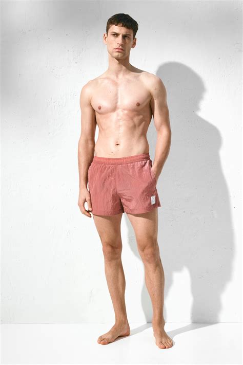 Nylon Swim Shorts - Dark pink - Men | H&M US