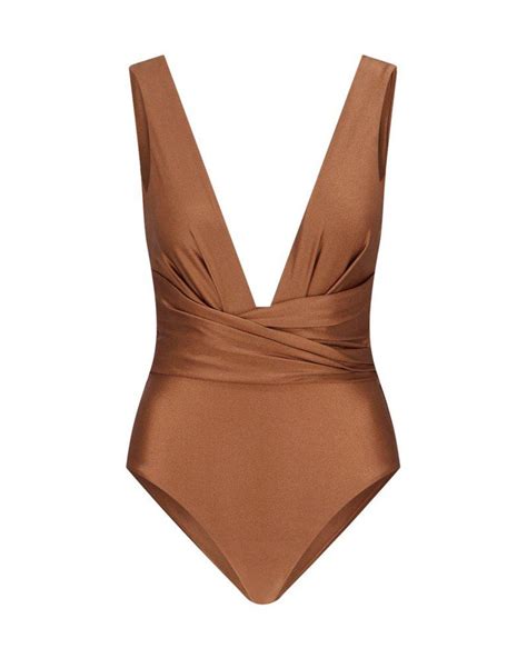 Brown One Piece Swimsuit Target at Arthur Thurlow blog