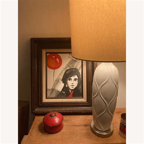 Vintage Red Balloon Painting - AptDeco