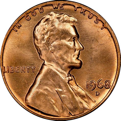 1968 D Lincoln Memorial Penny Prices | Ungraded, NGC, PCGS Values
