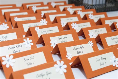 Table Name Cards Template