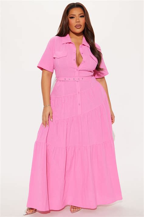 Plus Size Pink Dresses For Women | Fashion Nova