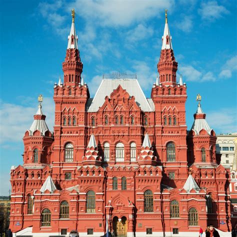 Государственный исторический музей в Москве на Красной площади ...