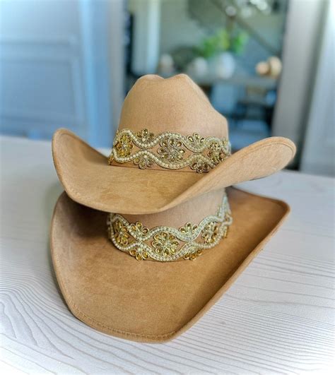 Western Cowgirl Hat, Cowboy Hats, Premium Suede Rancher Hat, Womens ...