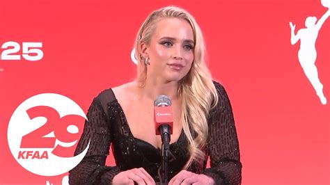 FULL INTERVIEW: Hailey Van Lith speaks after being selected by the ...