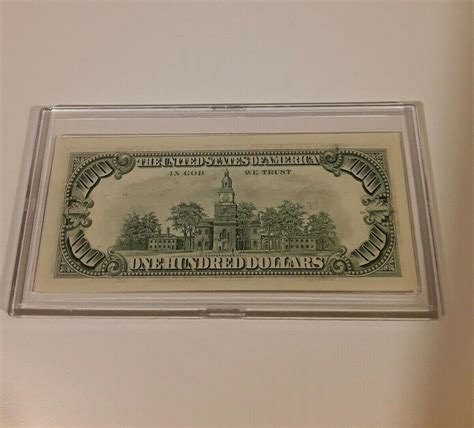 1990 $100 Dollar Bill Note Federal Reserve US Currency G88718907A ...