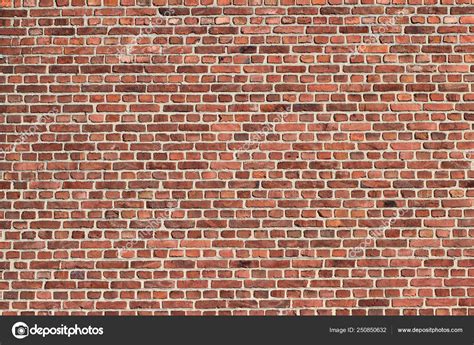 Wall Red Bricks Background Red Brick Wall — Stock Photo © Malleo #250850632
