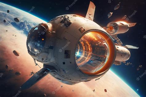 Premium Photo | The future of space exploration and the role of ...