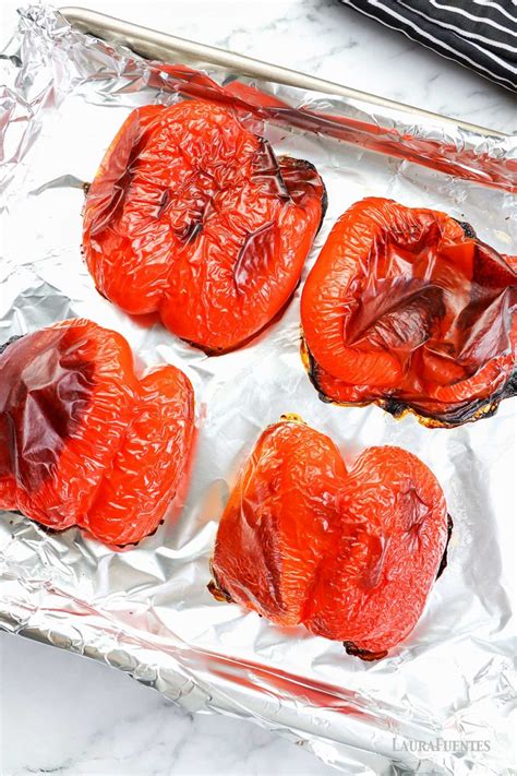 Easy Oven-Roasted Red Peppers | Laura Fuentes