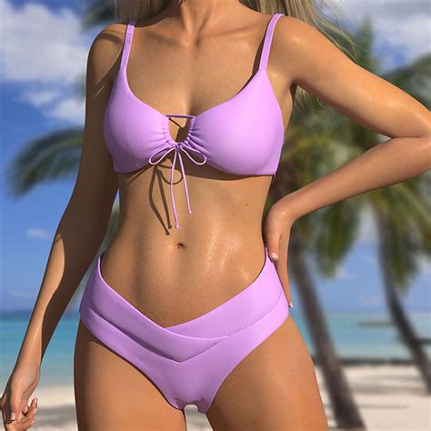 2 Piece Swimwear for Older Women Women Swimsuits Tankini Summer ...