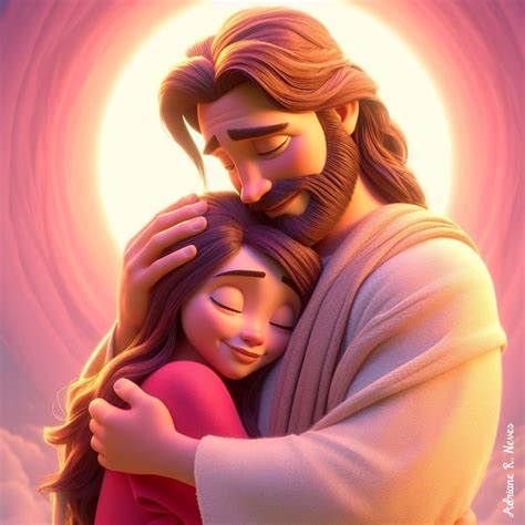 Pin by Adriane R. Neves on Minhas(I.A) in 2024 | Jesus love images ...