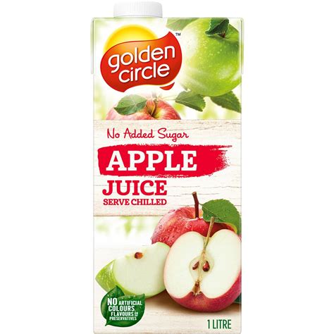 Golden Circle Apple Juice No Added Sugar Fruit Juices Apples 1l ...