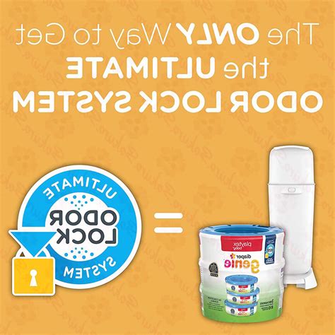 Playtex Diaper Genie Refill Bags, Ideal for Diaper