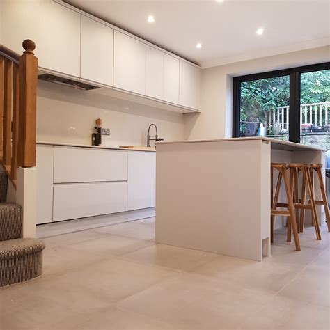 Modern kitchen floor tiles in Harrogate - Porcelain floor - Italian ...
