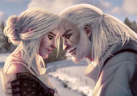 Отец и дочь / Цири (Ciri) :: Геральт из Ривии :: Witcher Персонажи ...