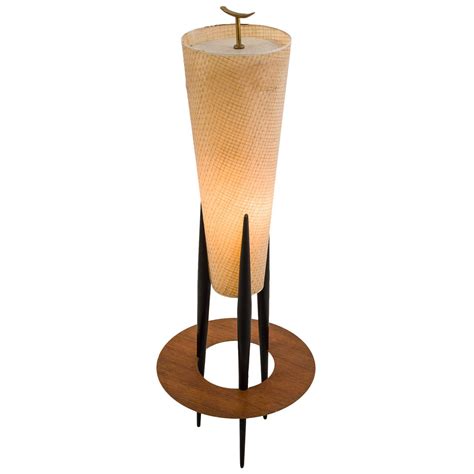 Rare Three-Legged Rispal Floor Lamp, France, 1950s For Sale at 1stDibs ...