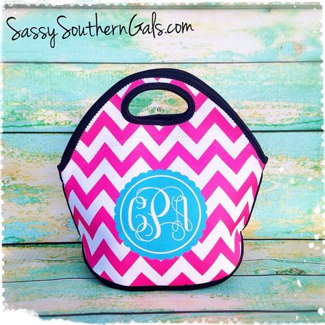 Monogram Lunch Bag