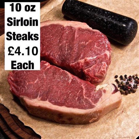 10oz Sirloin Steak | Kane Family Butchers