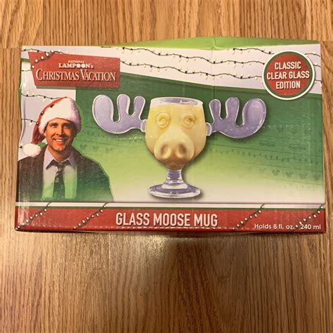 Glass Moose Mug From National Lampoons Christmas Vacation Classic w/Box ...