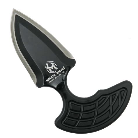 Heretic Knives Sleight Push Dagger, Bead Blast Blade | BladeOps