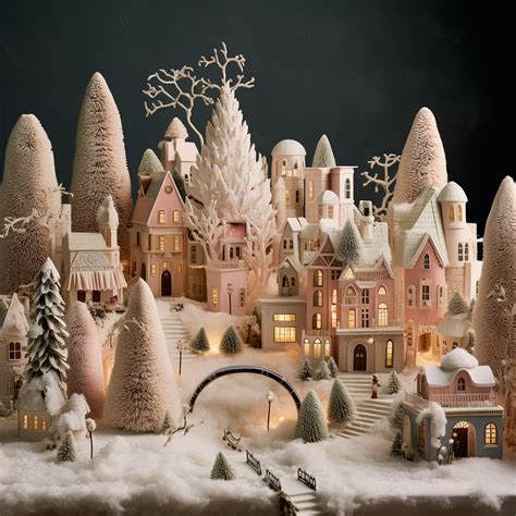 Charming Christmas Village Decorations