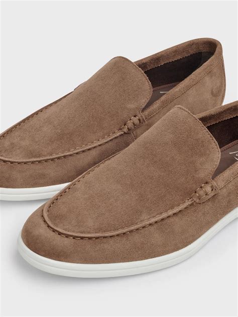 Men's Brown Suede Loafer | Peter Christian