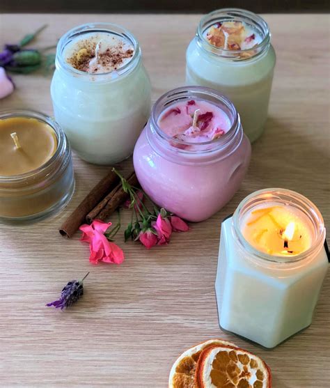 Homemade Scented Candles - Home Grown Happiness