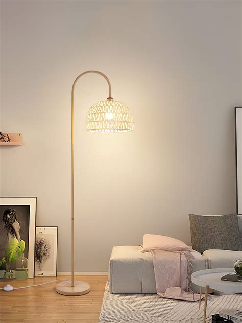 Rattan Arch Floor Lamp – Vakkerlight