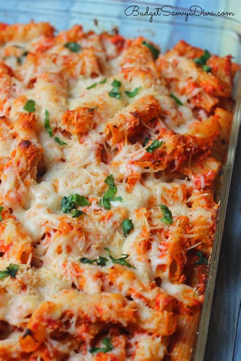 Chicken parmesan baked pasta – Artofit