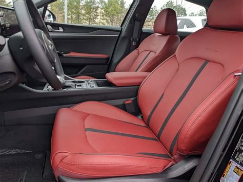 Kia K5 White With Red Interior at Hunter Plume blog