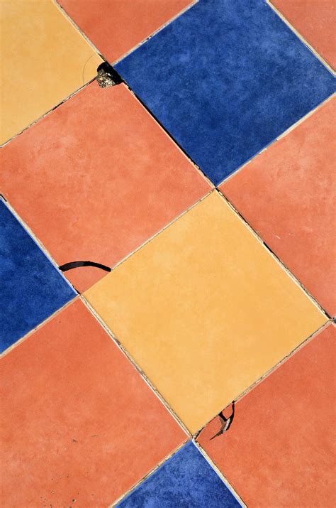 Free Images : floor, red, color, tile, blue, material, circle, art ...