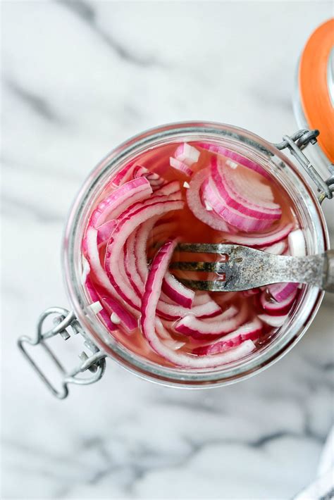 Quick Pickled Red Onions - Simply Scratch
