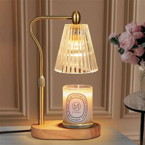 seenlast Candle Warmer Lamp, Electric Candle Light Warmer with Timer ...