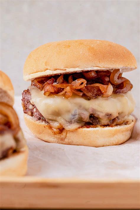 French Onion Burger Recipe - About a Mom