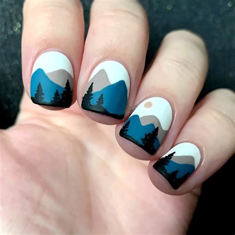 15 Trendy Mountain Nails Ideas for Your Next Manicure