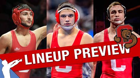 Cornell Wrestling Lineup Preview (2019-2020) - YouTube