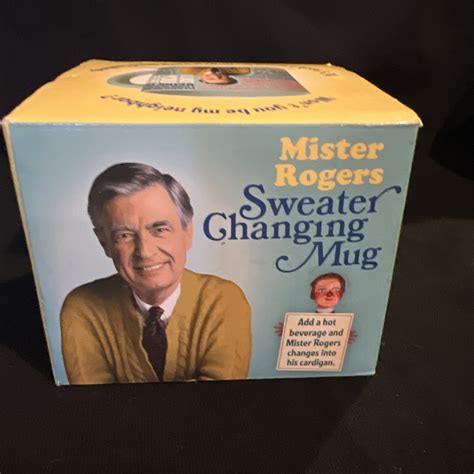 Mister Rogers Sweater Changing Coffee Cup Mug 14oz 2015 Presents of ...