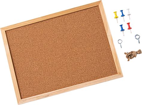 Fenteer Cork Bulletin Board Bulletin Board Memo Notes Tack Board ...
