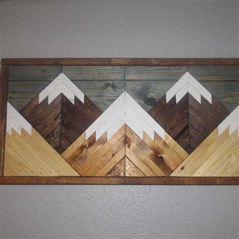 The 20 Best Collection of Mountains Wood Wall Art