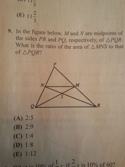 Ratio Of Area Of Similar Triangles