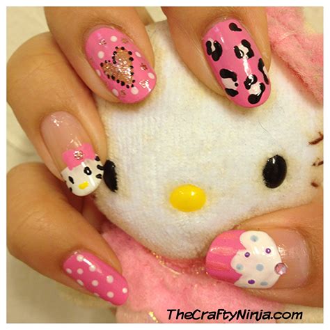 Hello Kitty Nails Temu at Jack Belser blog