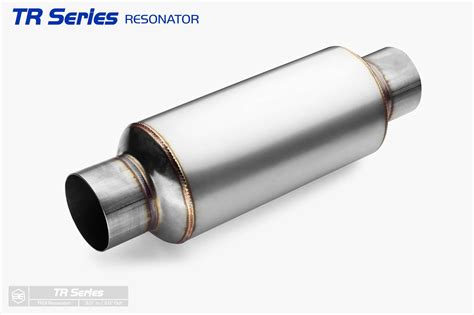 Aero Exhaust Resonator - tr31 TR Series - 3" Inside Diameter Necks