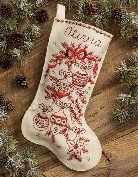 Pin by Cameron Michael on Needlework | Christmas stocking kits, Linen ...
