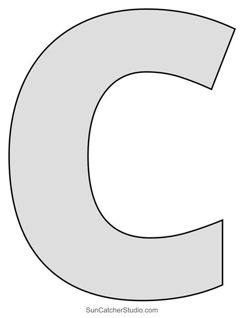 Extra Large Stencils Letters