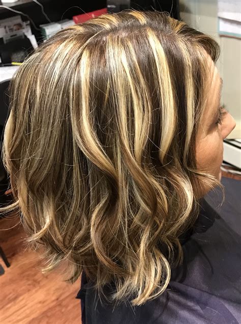 Dark hair with blonde highlights - ivtews