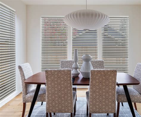 Window Treatments Blue Dining Room