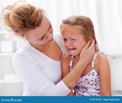 Mother Comforting Her Child Stock Photo | CartoonDealer.com #22667256
